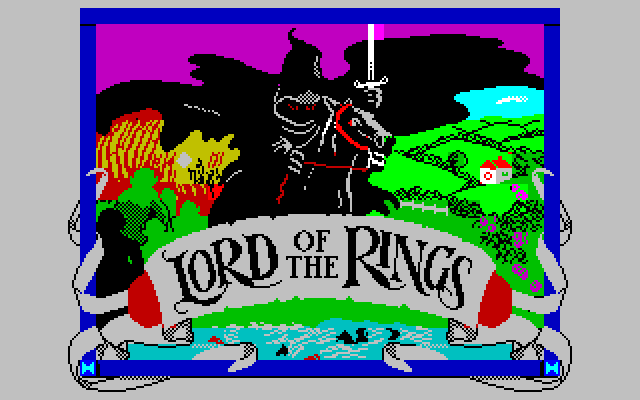 Lord of the Rings Game One loading screens