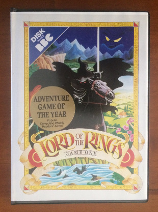 Lord of the Rings Game One for BBC Micro on disk